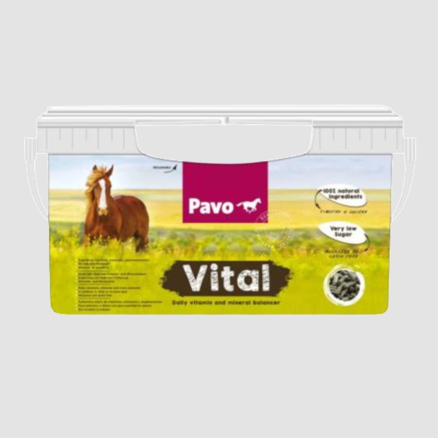 Pavo Vital - die neue Generation Mineralfutter 8kg