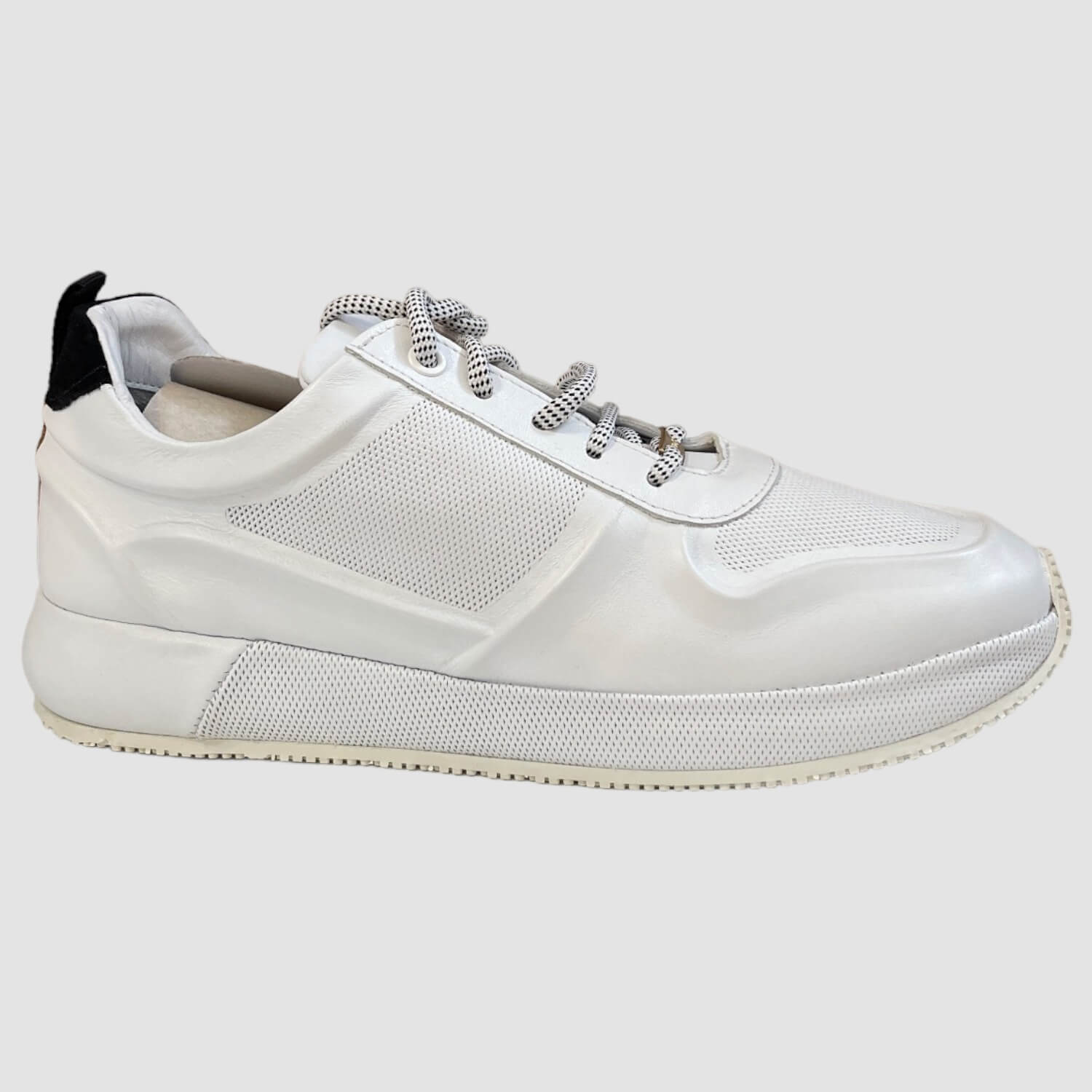 Sneaker Soft Nappa Leder Weiß