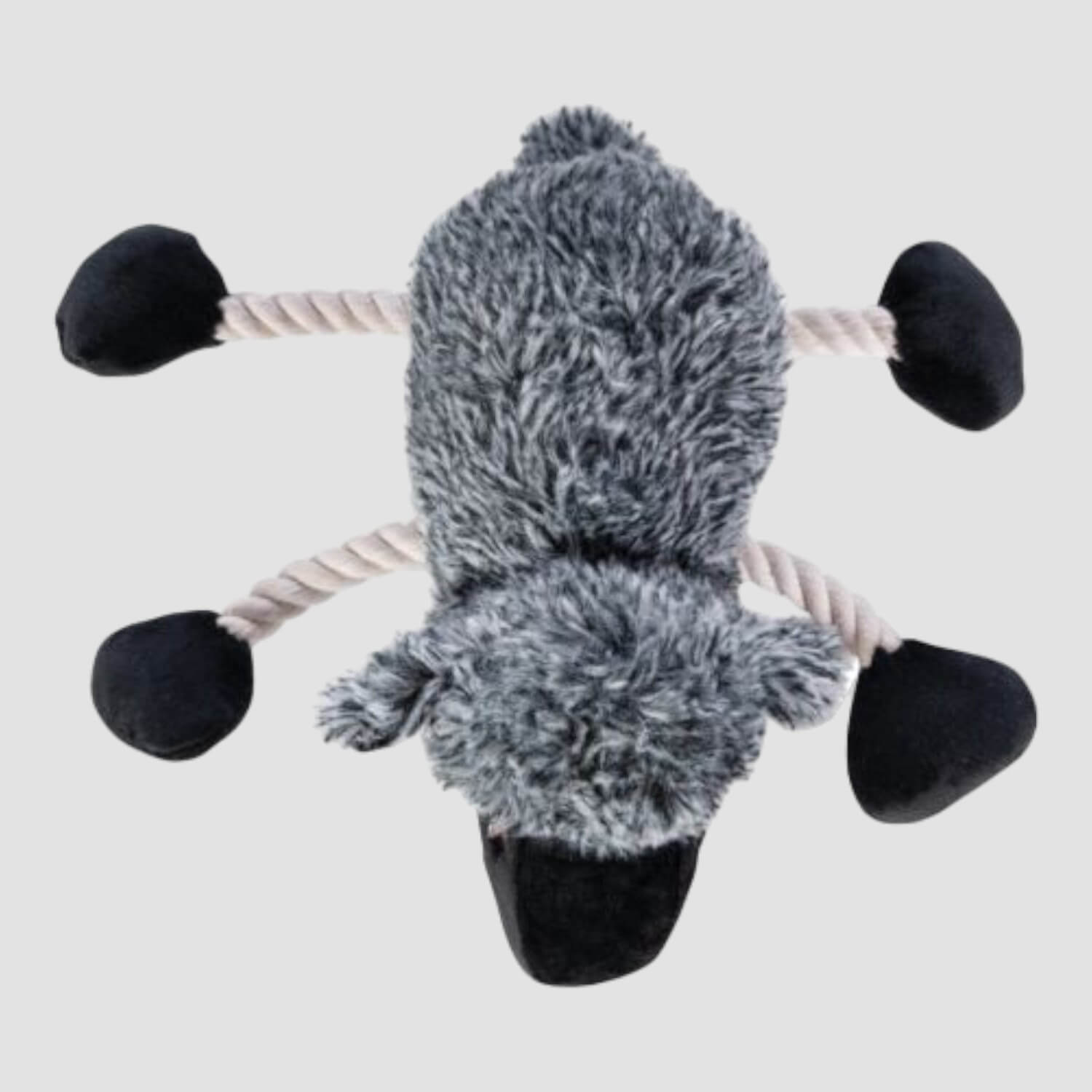 HKM Hundespielzeug Buddy Sheep Grau/Schwarz