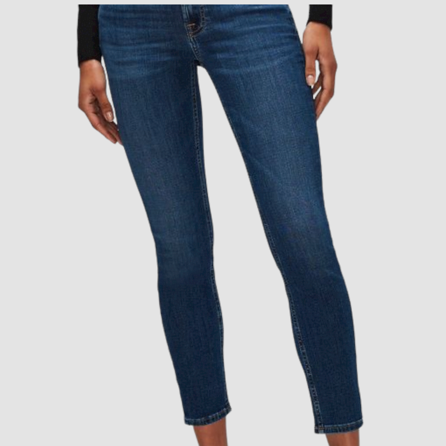 Seven for all Mankind The ankle Skinny Jeans dunkelblau