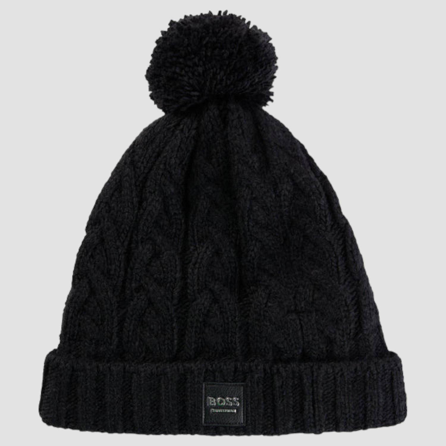 BOSS Equestrian Beanie Bobble Black