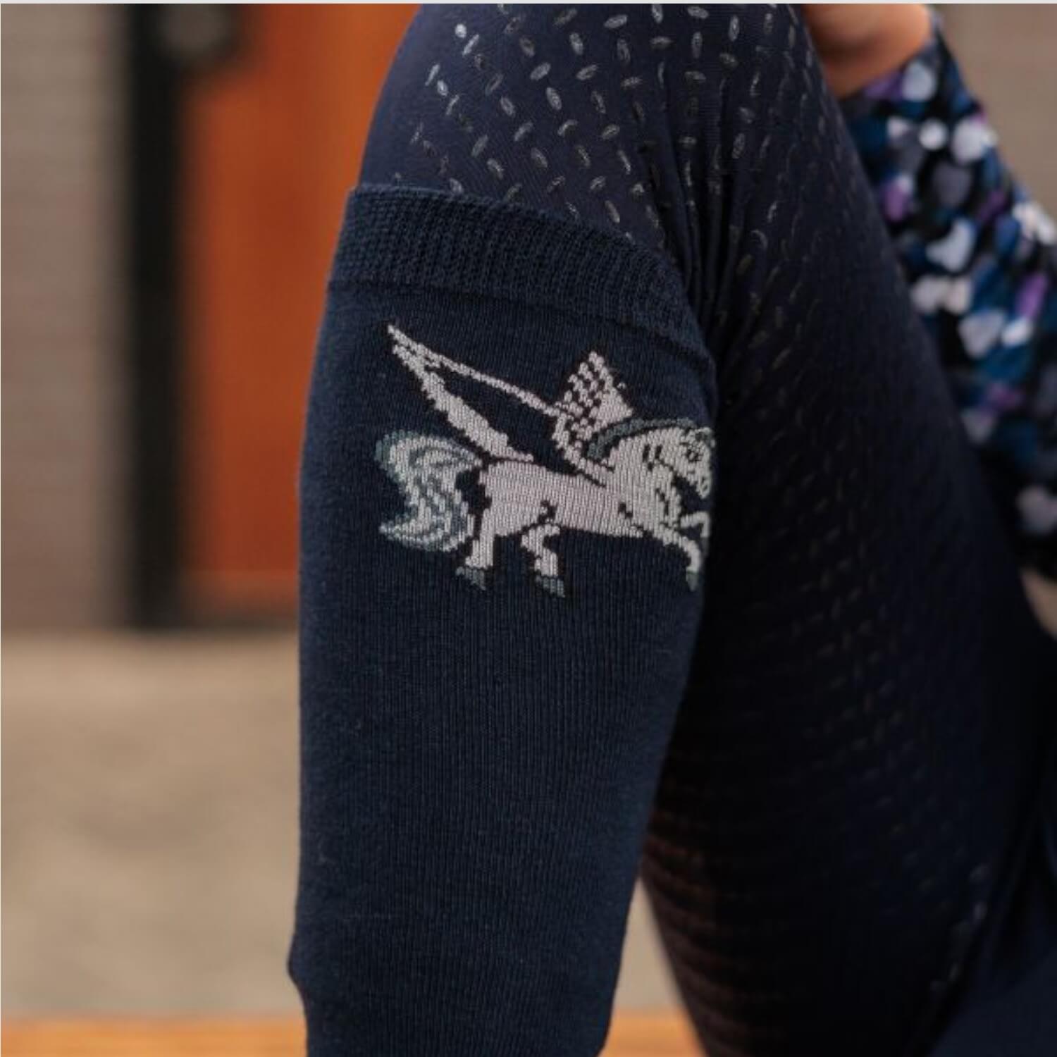 Imperial Riding Socks IRHPegasus Navy