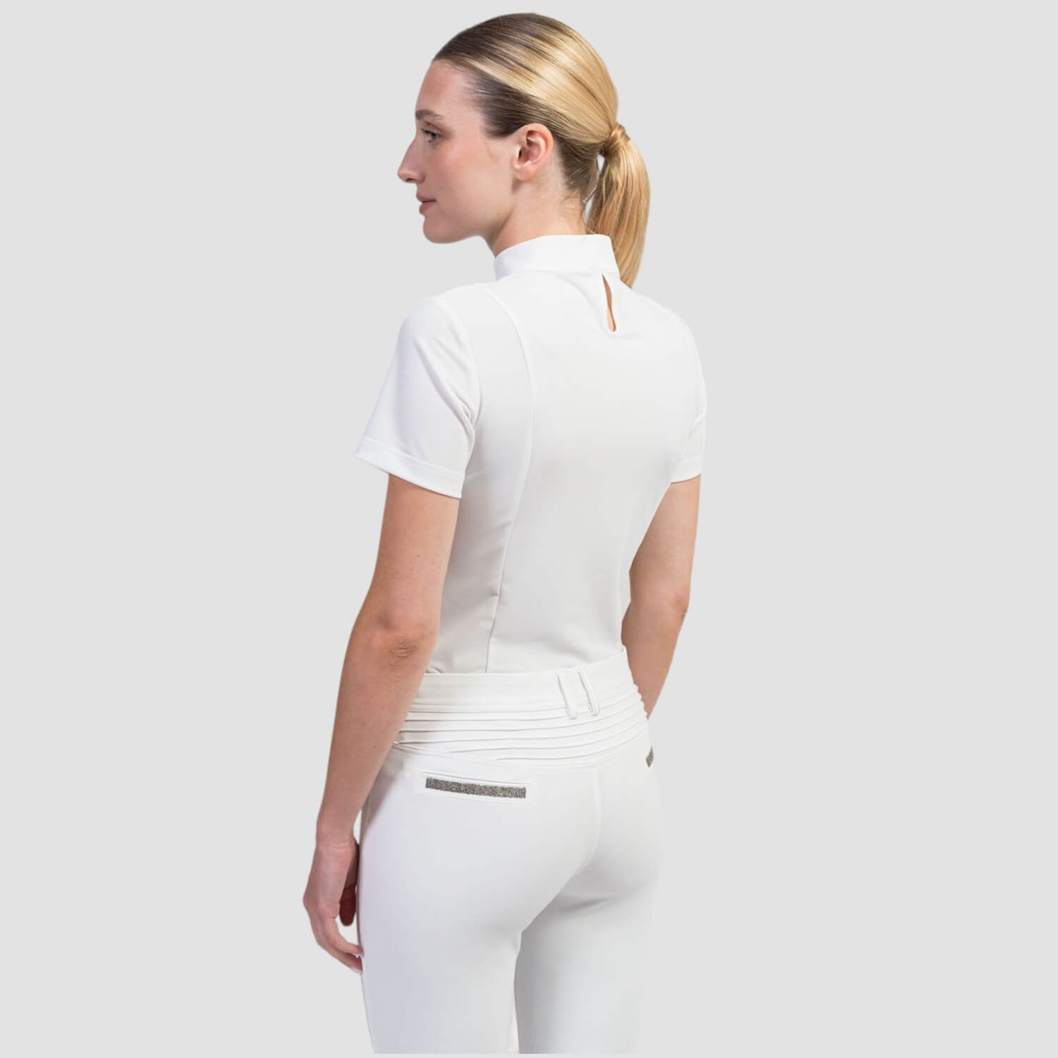 Samshield Turniershirt Scarlett Kurzarm white