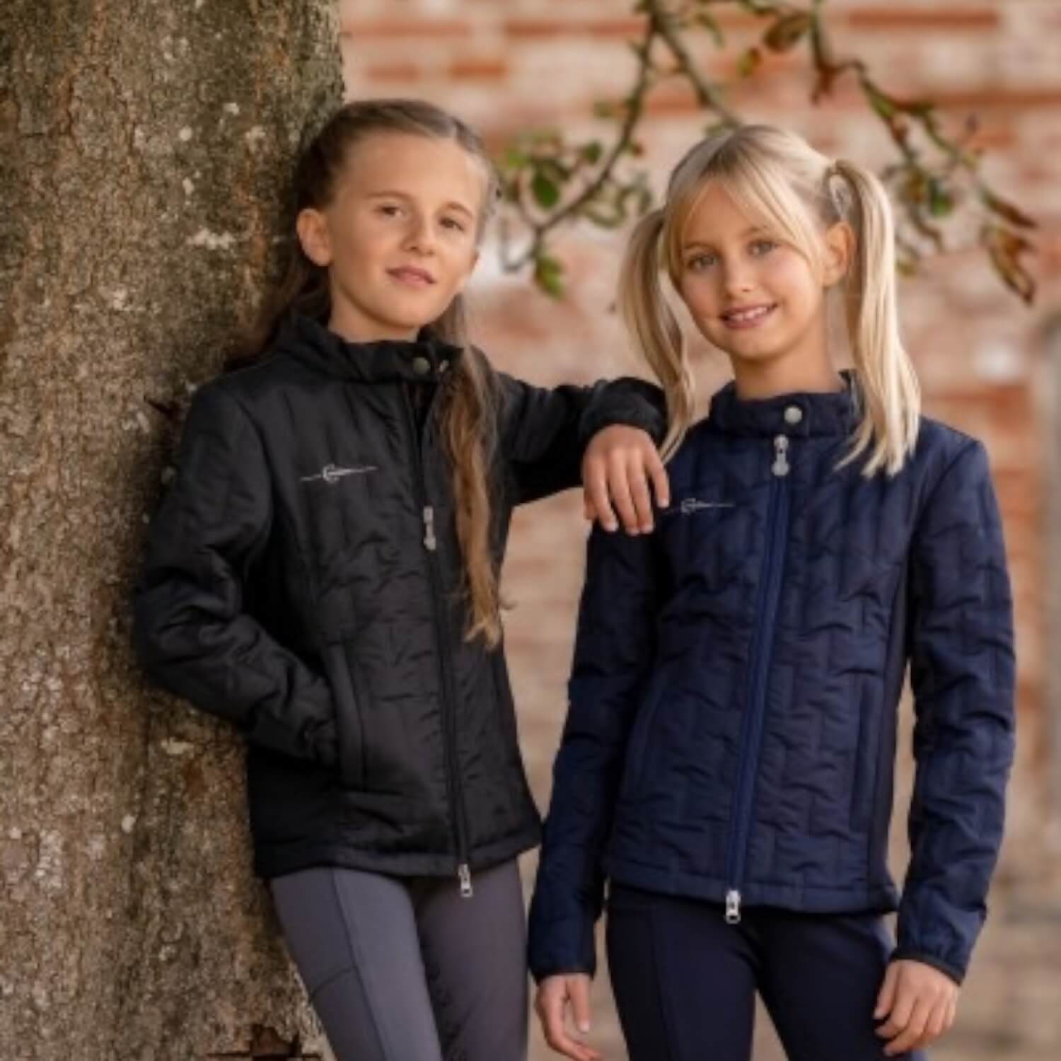 Covalliero Hybridjacke Kinder navy