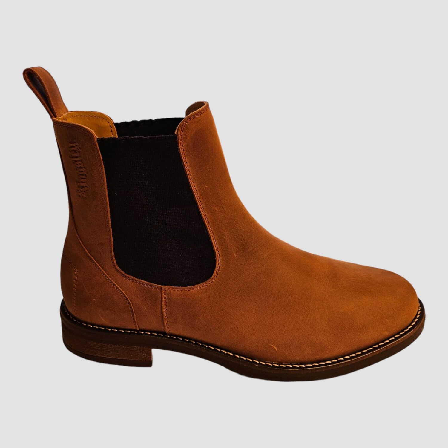 Kingsley Amsterdam Chelsea Boot Gaucho Chestnut/Navy