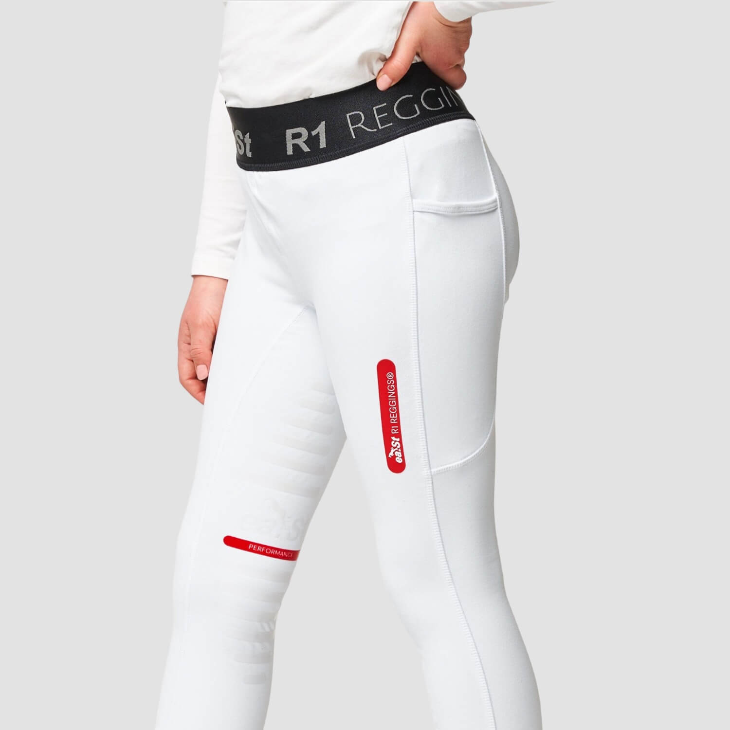 ea.St Reitleggings R1 white Kinder