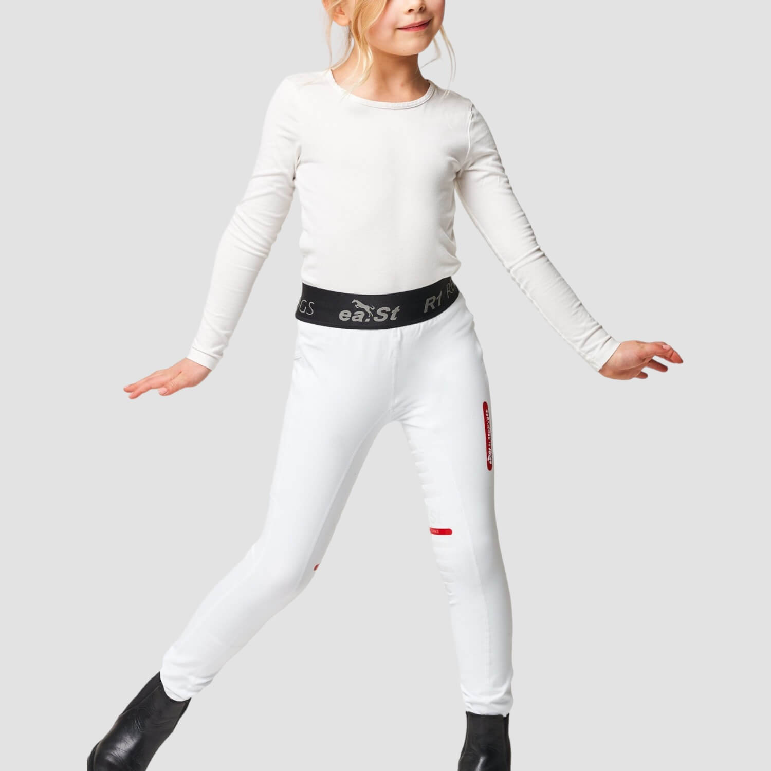 ea.St Reitleggings R1 white Kinder