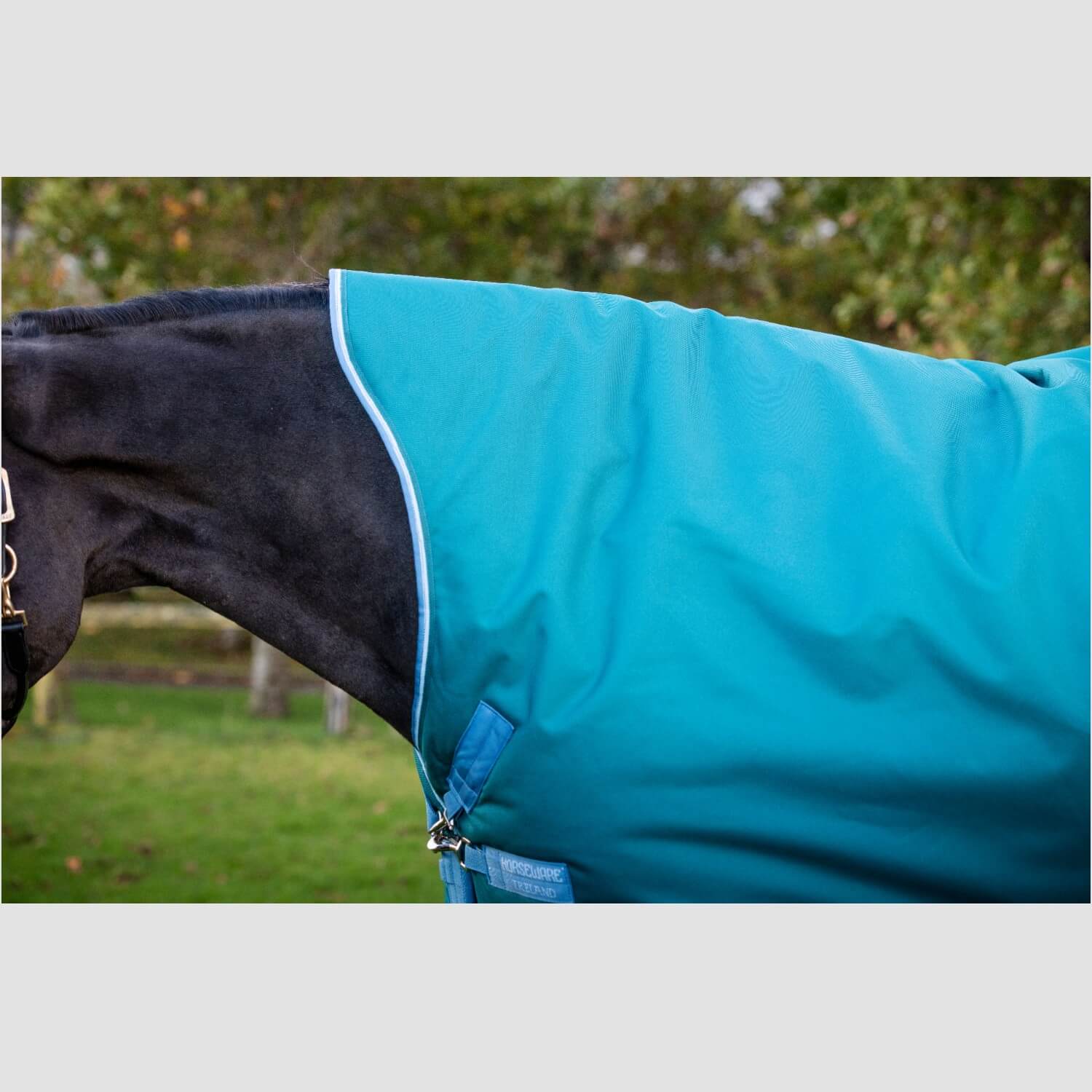 Horseware Amigo Bravo 12 Wug Lite 0g Storm Green/Turquoise, Aqua