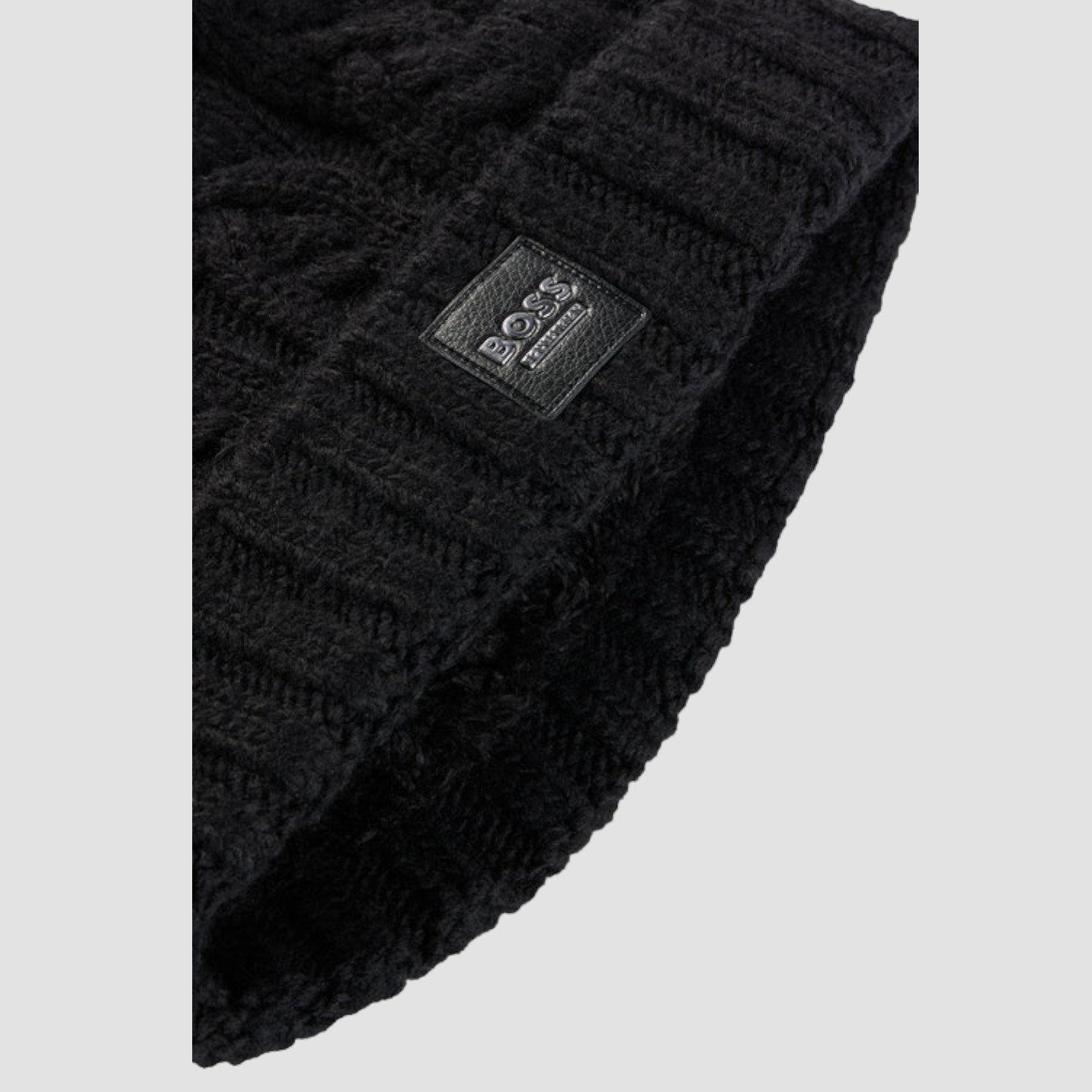 BOSS Equestrian Beanie Bobble Black