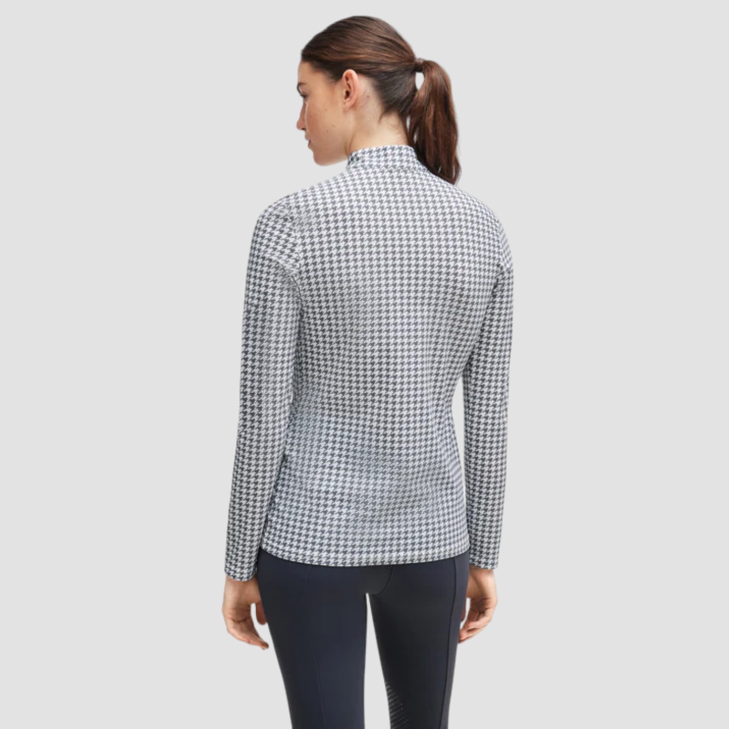 BOSS Equestrian Rachel Trainingsshirt Houndstooth