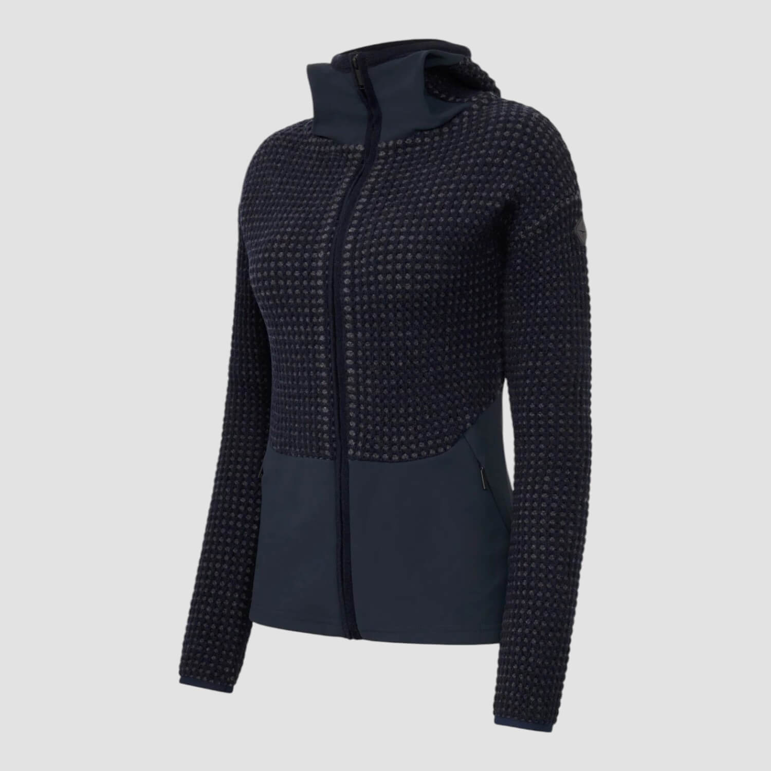 Trolle Technical Knit Jacket Female Navy