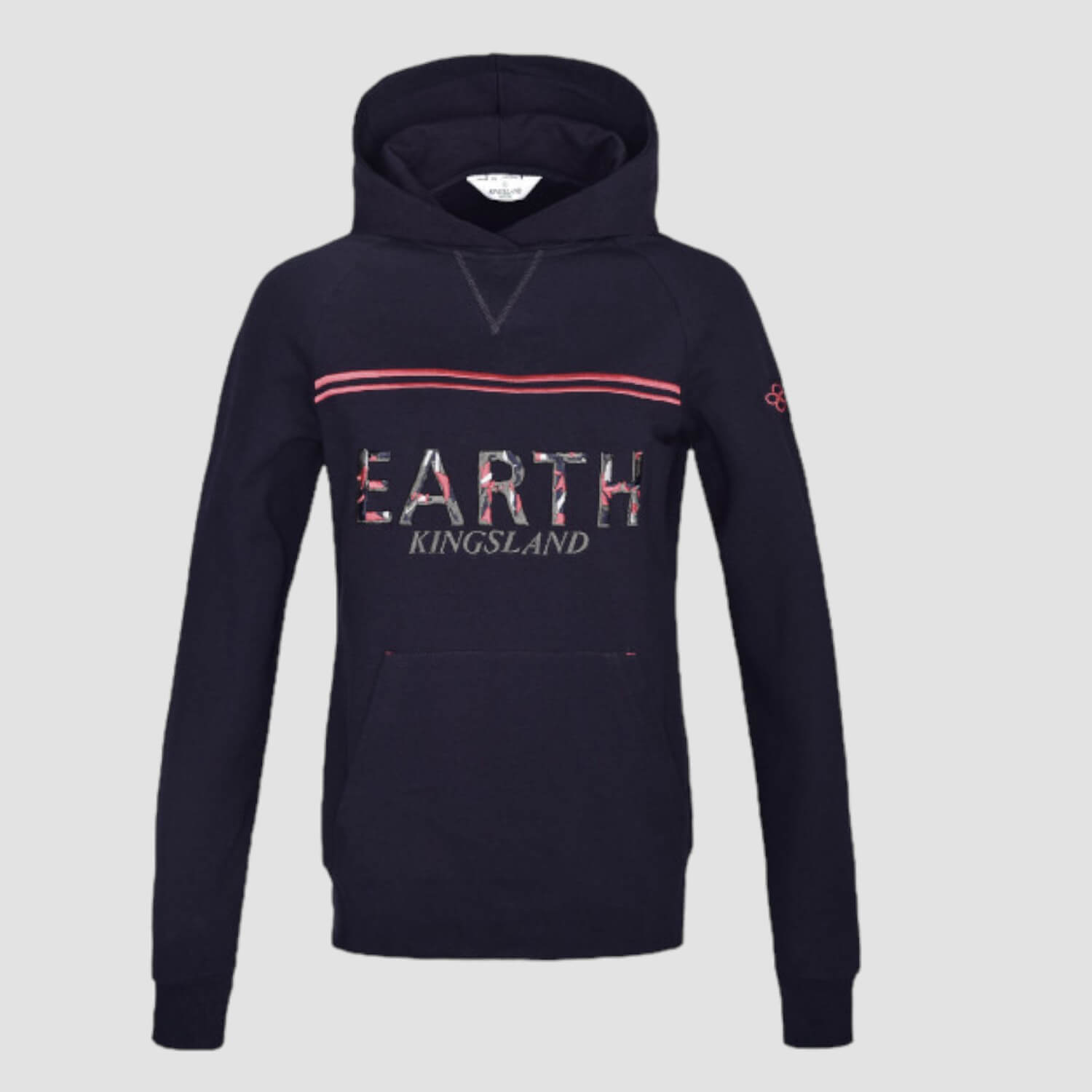 Kingsland KLjulio recycelter Hoodie Unisex Navy