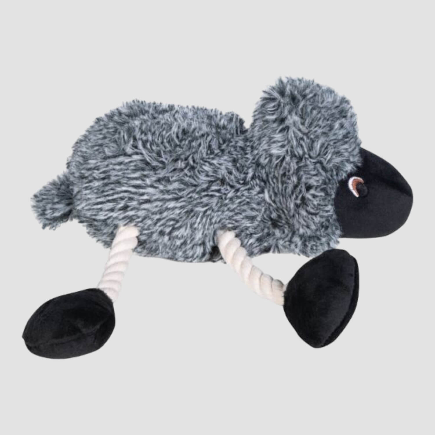 HKM Hundespielzeug Buddy Sheep Grau/Schwarz