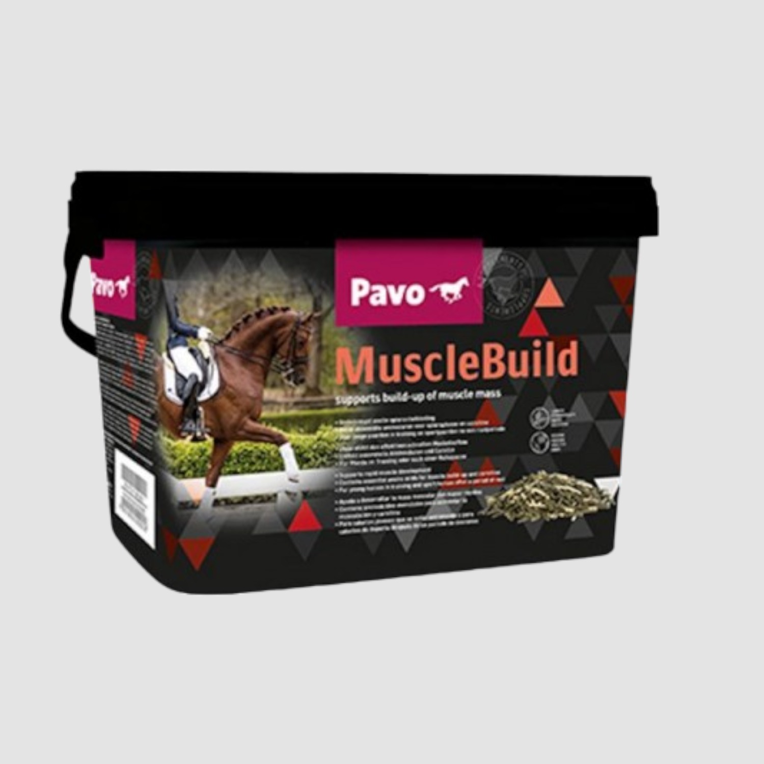 Pavo MuscleBuild - Ergänzungsfutter für Pferde zum Muskelaufbau 3 kg