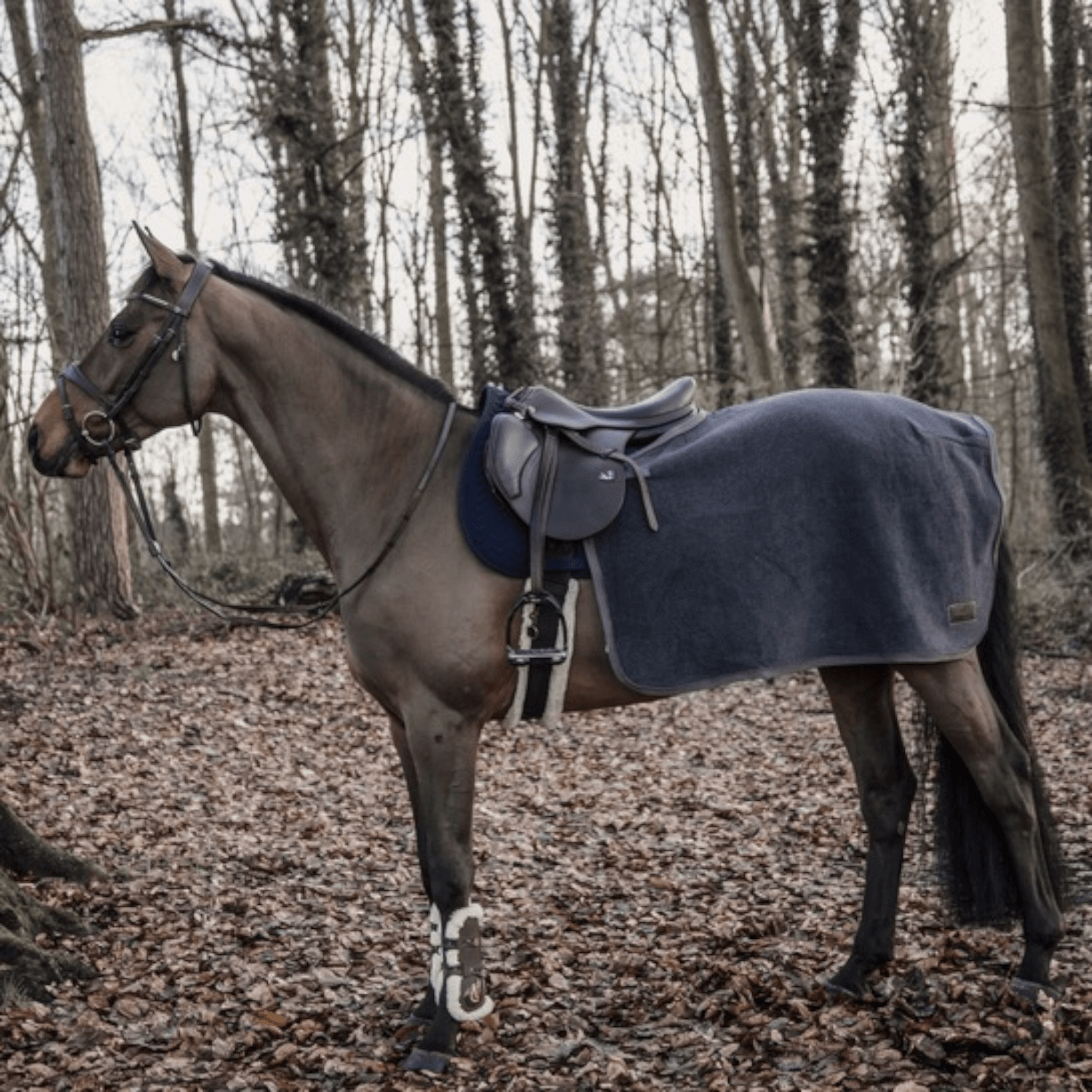 Kentucky Ausreitdecke Quadrat Heavy Fleece