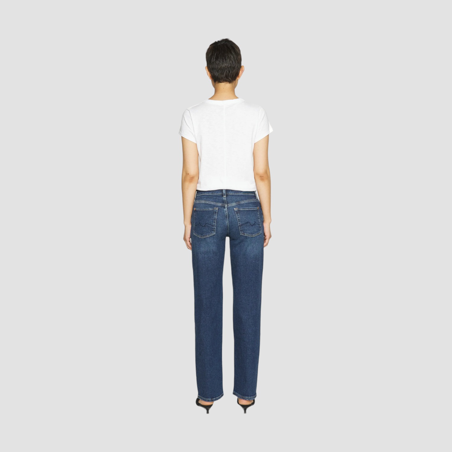 Seven for all Mankind Jeans Ellie straight LuxVinDeeSou Dark blue