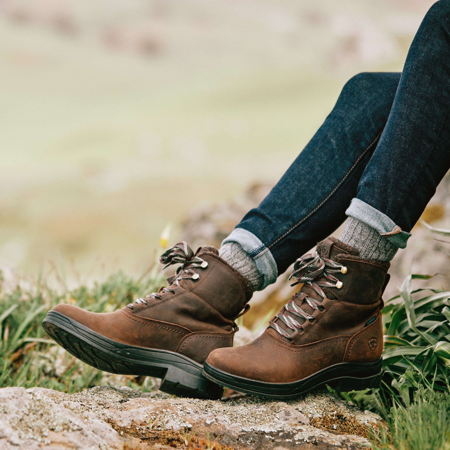 Ariat Harper Waterproof Boot Chocolate