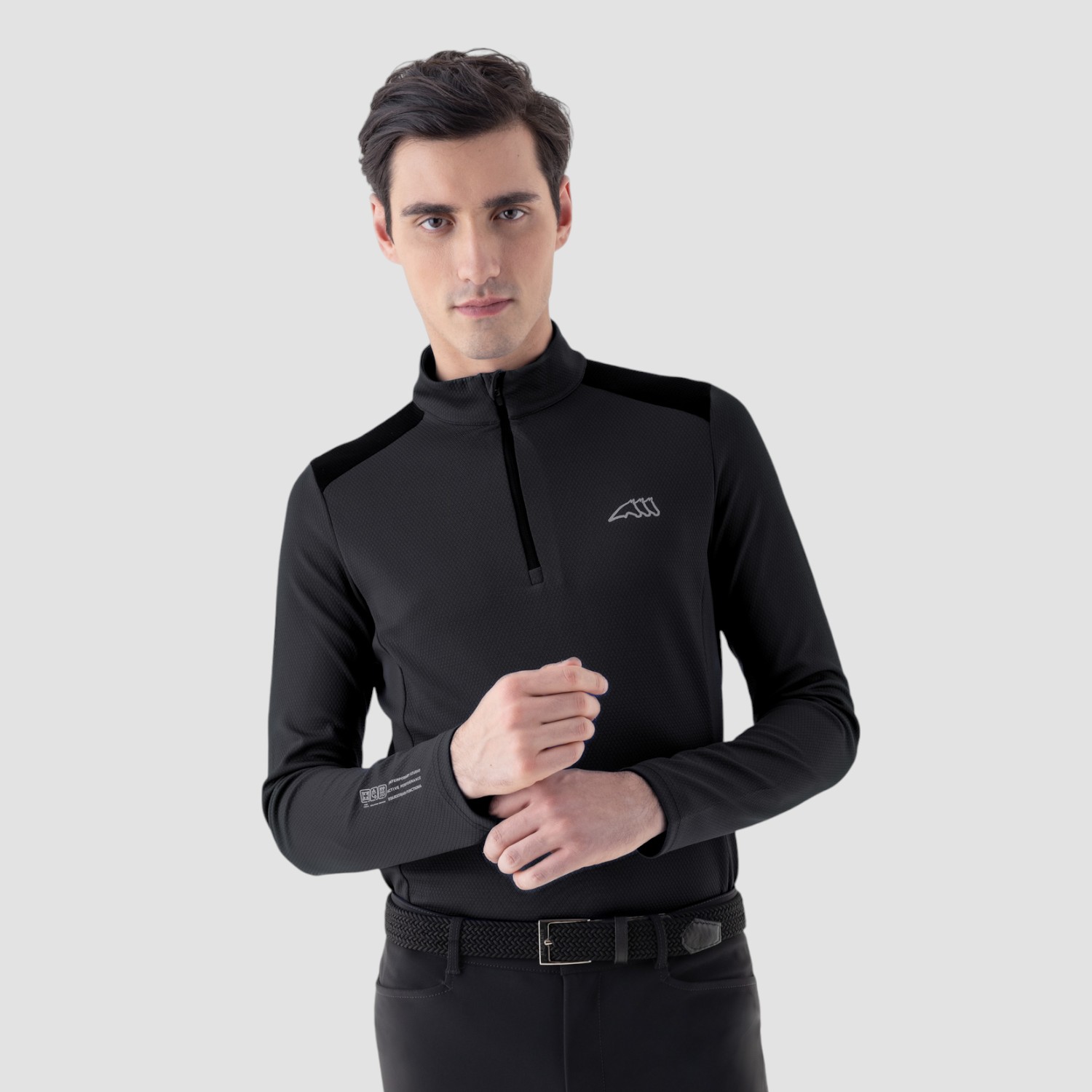 Equiline Second Skin Shirt Herren Ceiac Schwarz