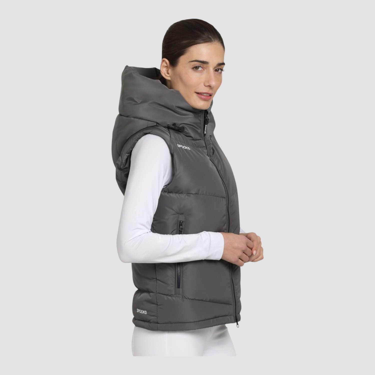 Spooks Weste Oskah Bodywarmer Dark Shadow