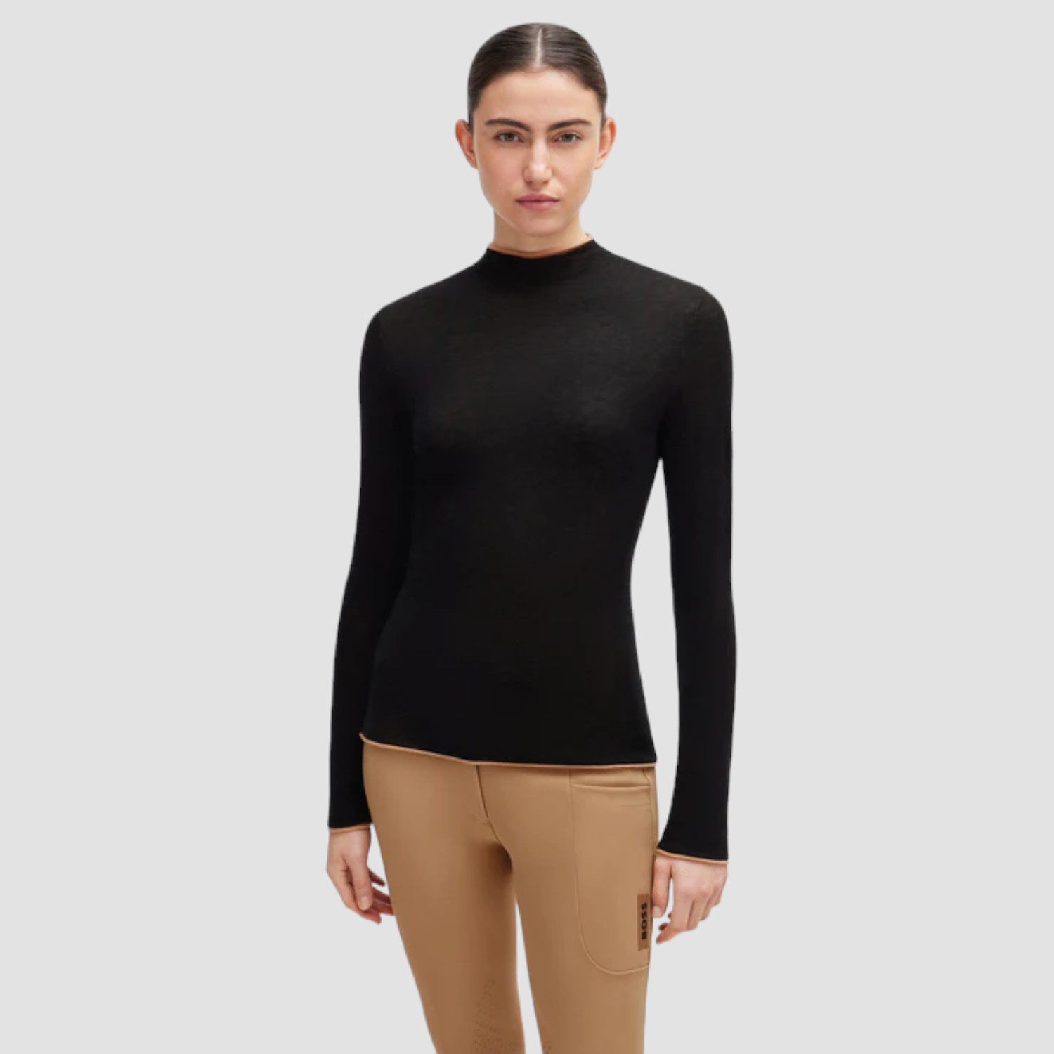 BOSS Equestrian May Soft Knit Turtleneck 