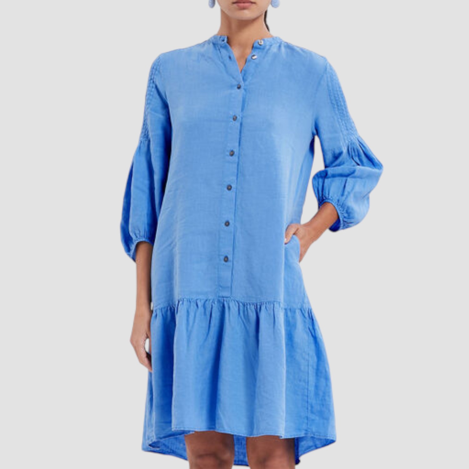 Kleid Mila Dress in blau von 0039 Italy 