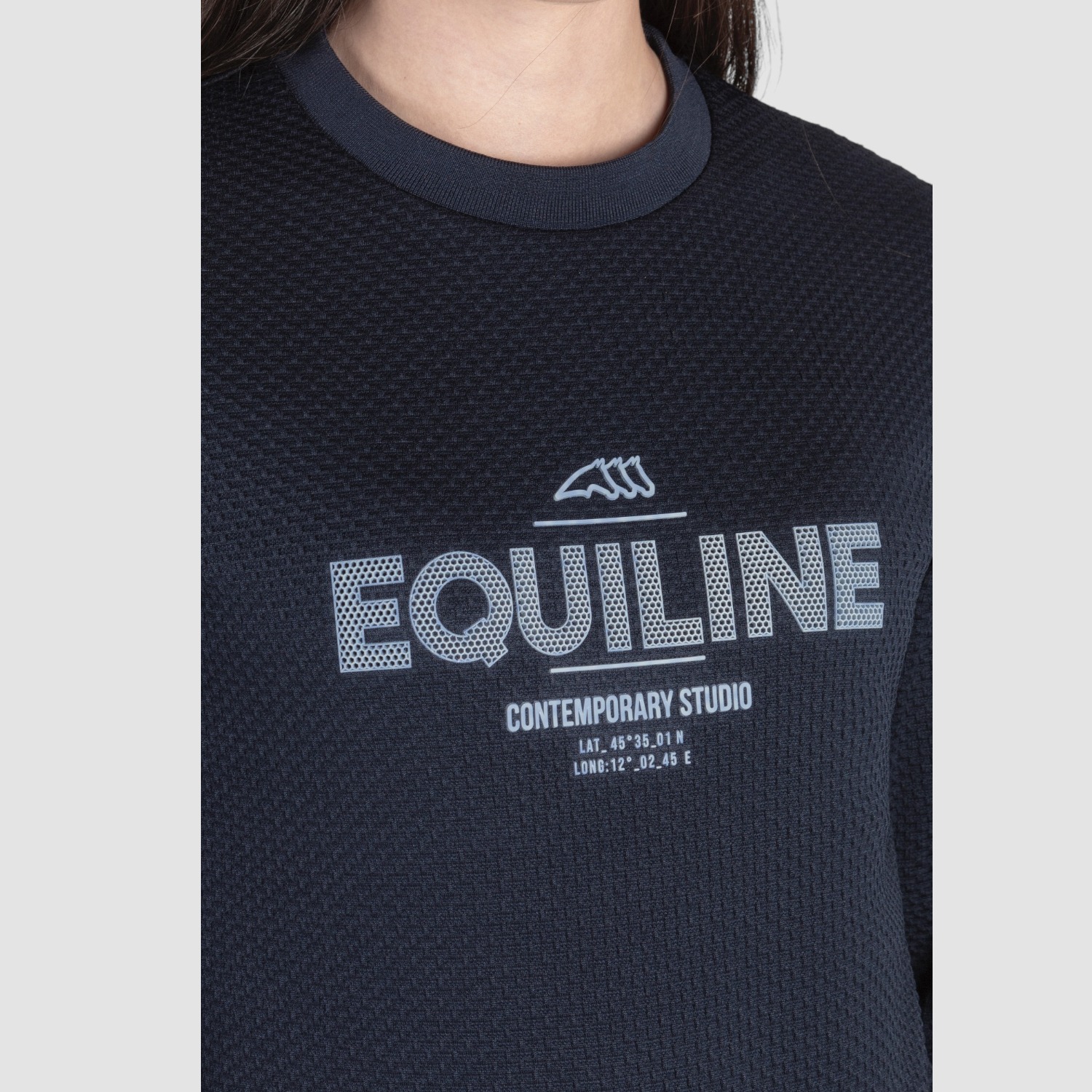 Equiline Sweatshirt Camiliac blue