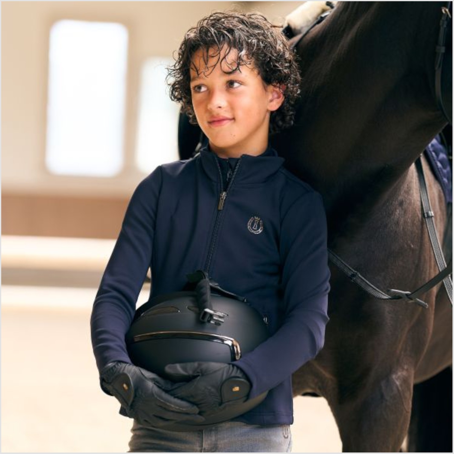 Imperial Riding Kids Jacket IRHConner Navy