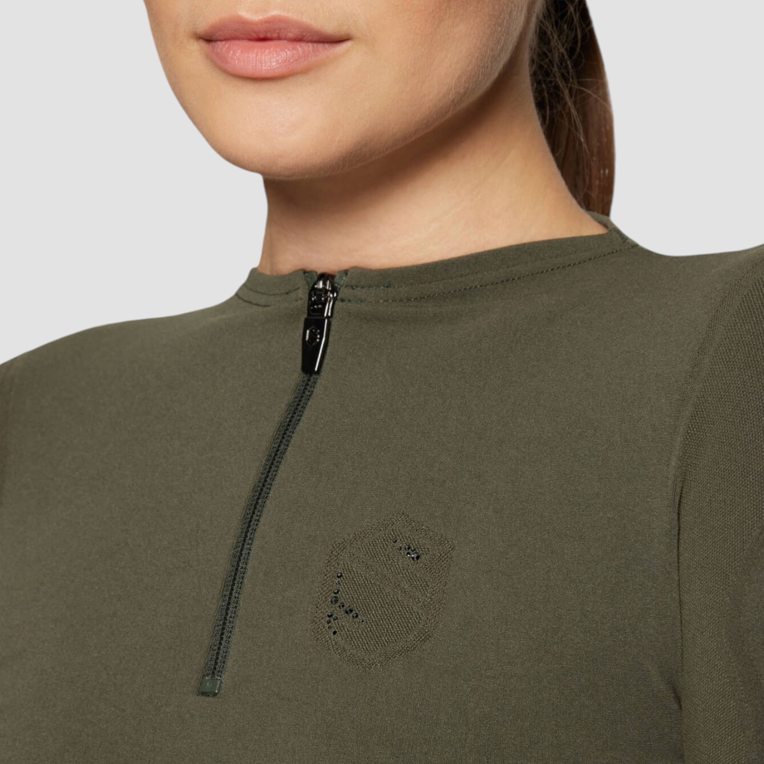 Samshield Seamless Polo W-Zelda Avocado