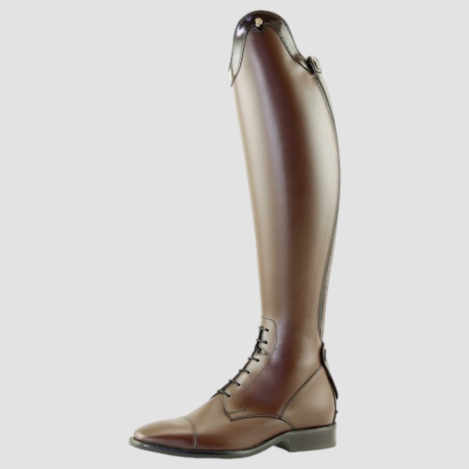 Petrie Reitstiefel Napoli Brown Patent