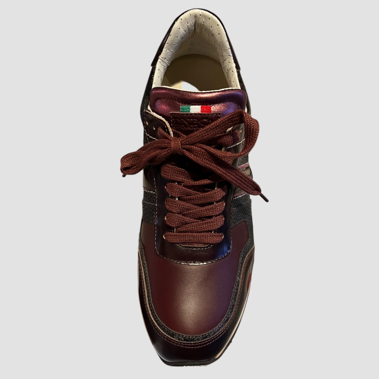 DeNiro Sneaker Brushed Burgundy