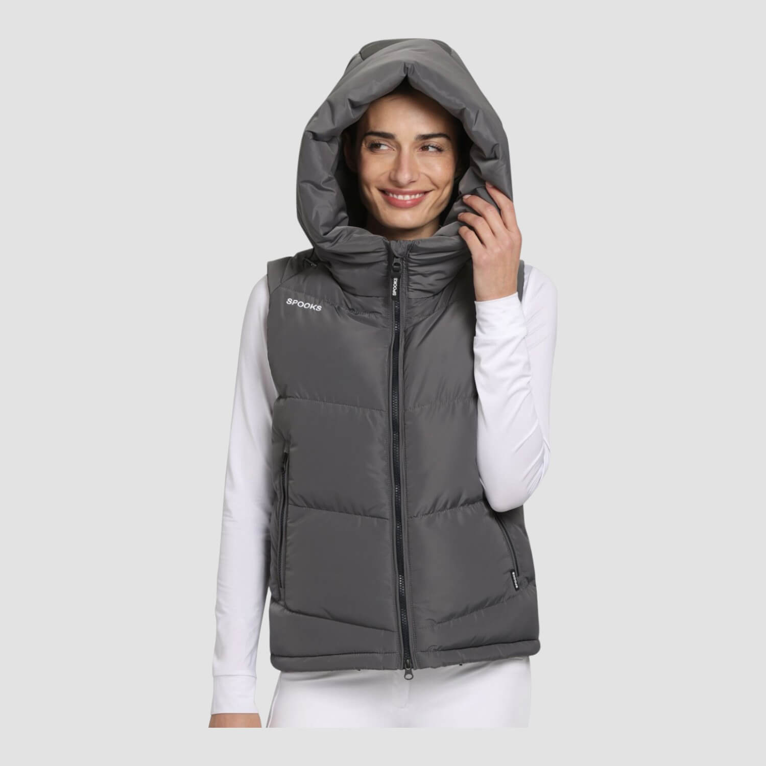 Spooks Weste Oskah Bodywarmer Dark Shadow