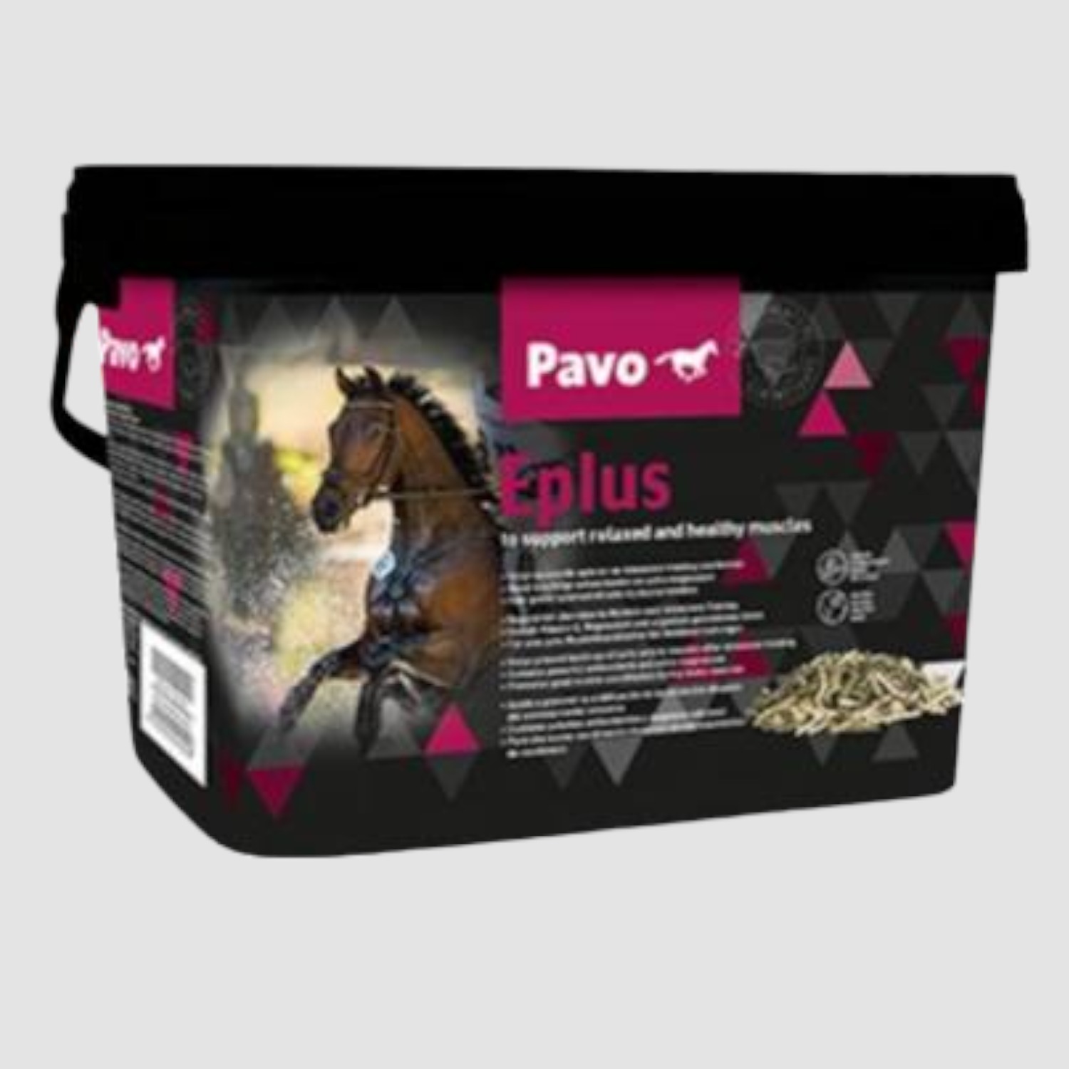 Pavo EPlus -Ergänzungsfutter für die Pferde- Muskulatur