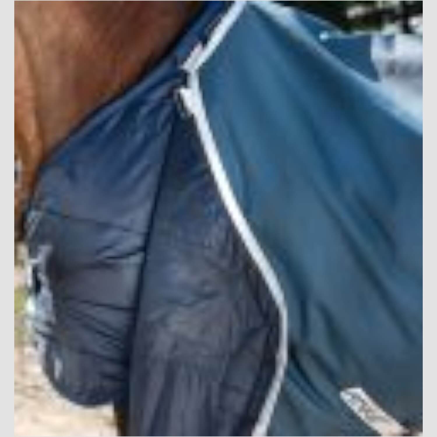 Horseware Amigo® AmECO 12 Plus Turnout 100g Teal/Grey