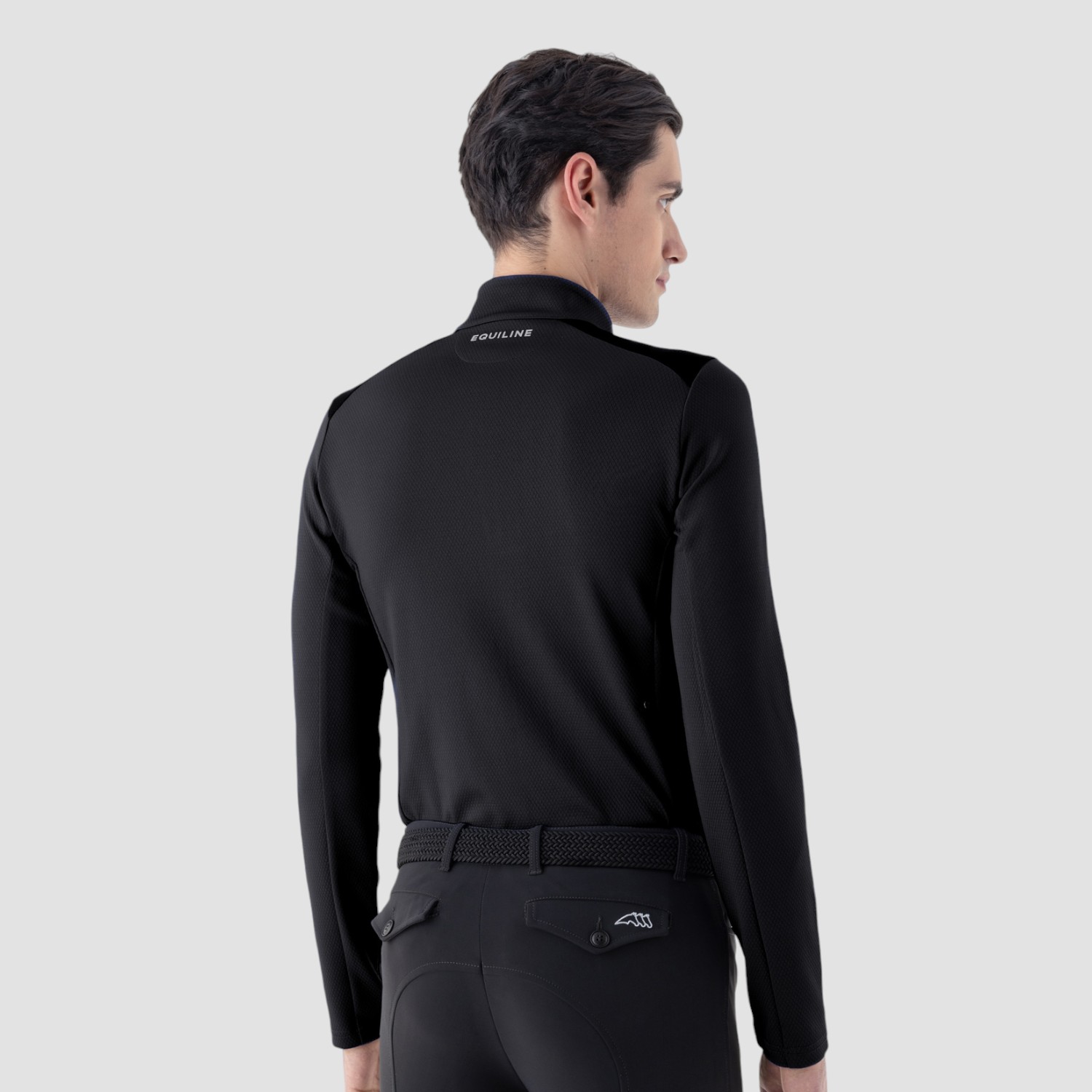 Equiline Second Skin Shirt Herren Ceiac Schwarz