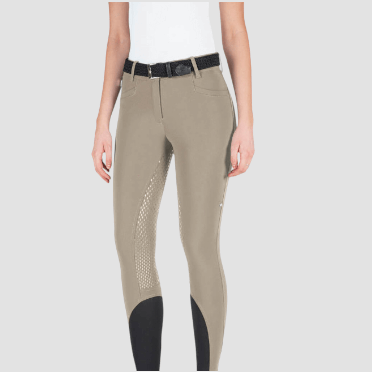 Equiline Damenreithose Adellek in Full-Grip Beige