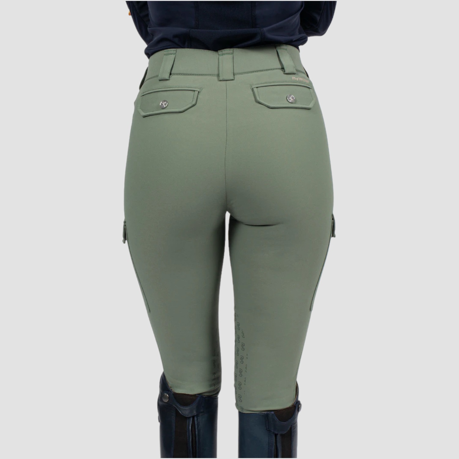 PS of Sweden Reithose Ava Khaki Green